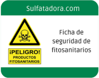 Ficha de Seguridad de fitosanitarios