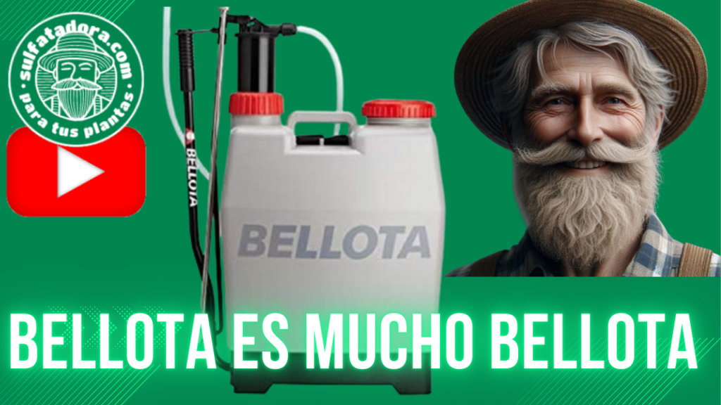 sulfatadora mochila bellota