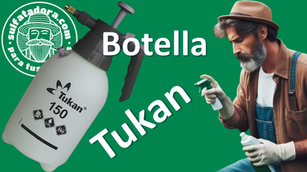 botella pulverizadora tukan