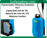 Pulverizador Eléctrico MATABI Evolution 15LT